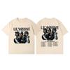 Summer Casual Fashion Loose T-shirt Rapper Lil Wayne Tour 2026 Graphic T Shirts Unisex Women Hip Hop Vintage Short Sleeve T-shirts
