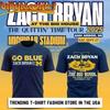 (Navy) Country Music Football 2025 Stadium Event Graphic T-Shirt  Unisex T-Shirt