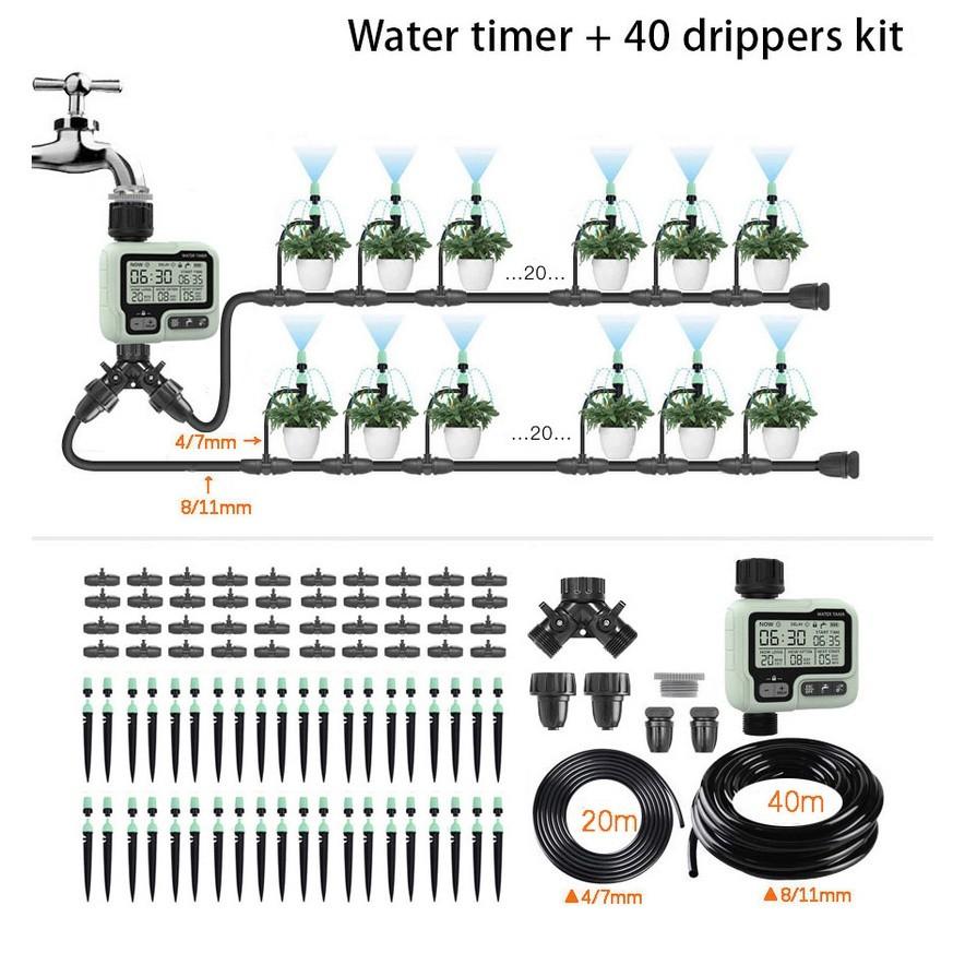 Intelligent Automatic Irrigaition System Garden Balcony Watering System Plant Sprinkler Water Timer