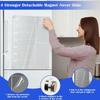 Reusable Magnetic Menu Board Acrylic Weekly Planning Board Durable Meal Planner  Kitchen