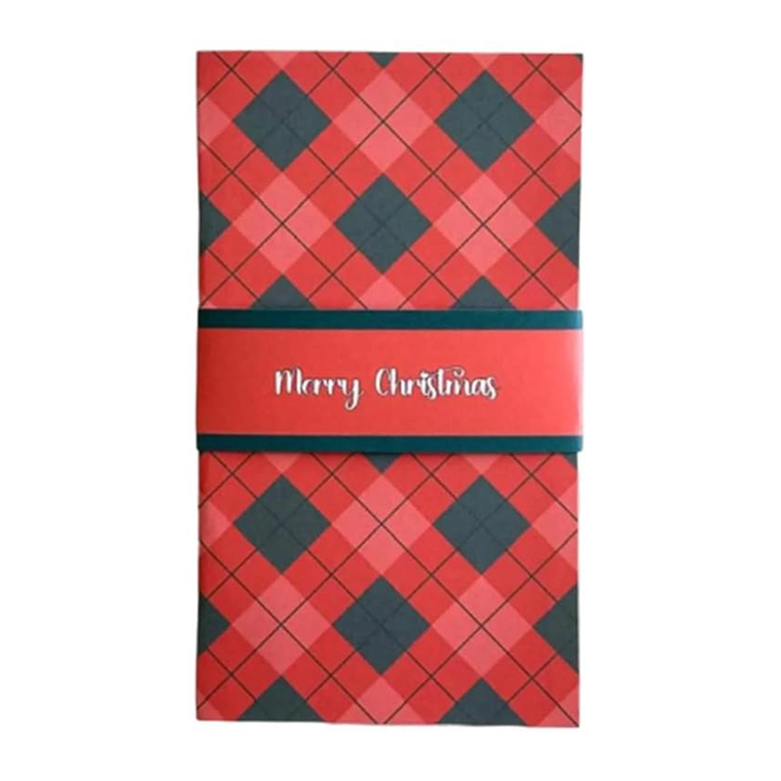 

Waterfall Holiday Gift Card Sleeve Booklet Christmas Gift Card Holder Pull-Out Holiday Greeting Card with Envelopes for Family