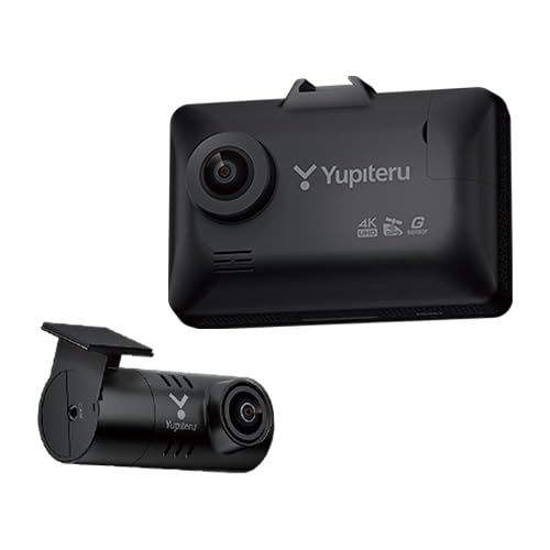 

[Yupiteru Web Exclusive Y-119d] Front and Rear Dual-Camera Drive Recorder with 4K Ultra HD Front Camera, Clear Night Visibility, Wide-Angle Camera, G-