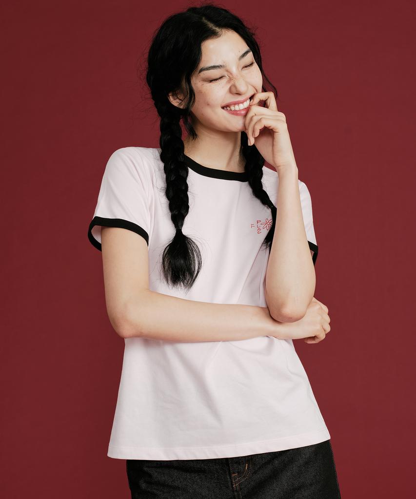 PLAC WOMEN Flower Short Sleeve T-Shirt_3 Colors