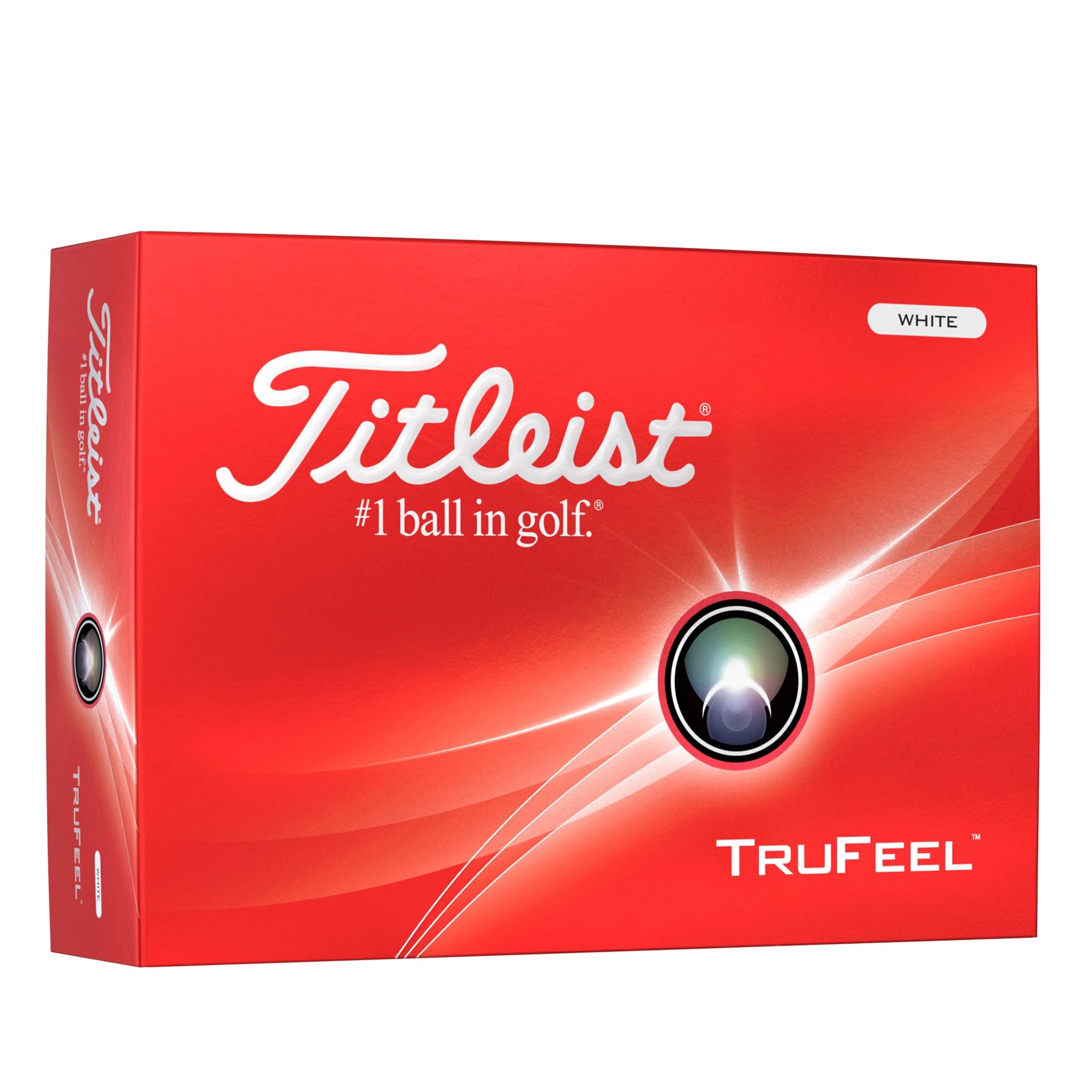 

TITLEIST 24 TRUFEEL DZ Unisex White Golf Balls