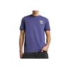 PUMA Simple Durable Comfortable Breathable Short Sleeve T-Shirt Men tops Purple 632939-46