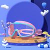 Kids Swim Goggles Big Glass Len for Child Boy Girl Big Goggle Berenang Budak Kanta Mata Besar Kanak Swim Glass