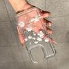 Chinese Style Magnolia Flower Clear Phone Case for iPhone 17 Air 16 15 14 13 12 11 Pro Max 14 Plus 16E Shockproof Silicone Cover