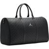 Jordan Monogram Polyurethane Travel Bag 40L Unisex Black Jordan HV1614-045