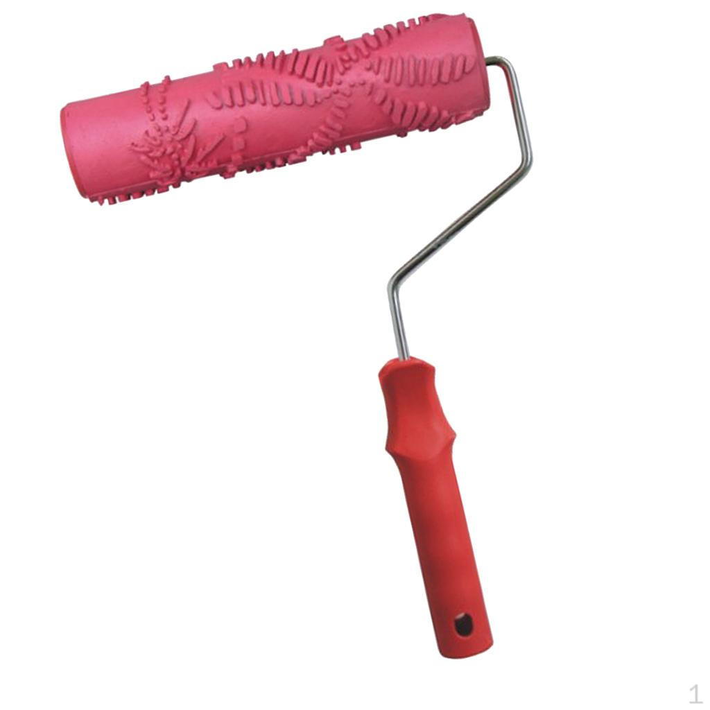 7" Rubber Paint Roller Sleeves Wall Painting Decorating Tool Home DIY