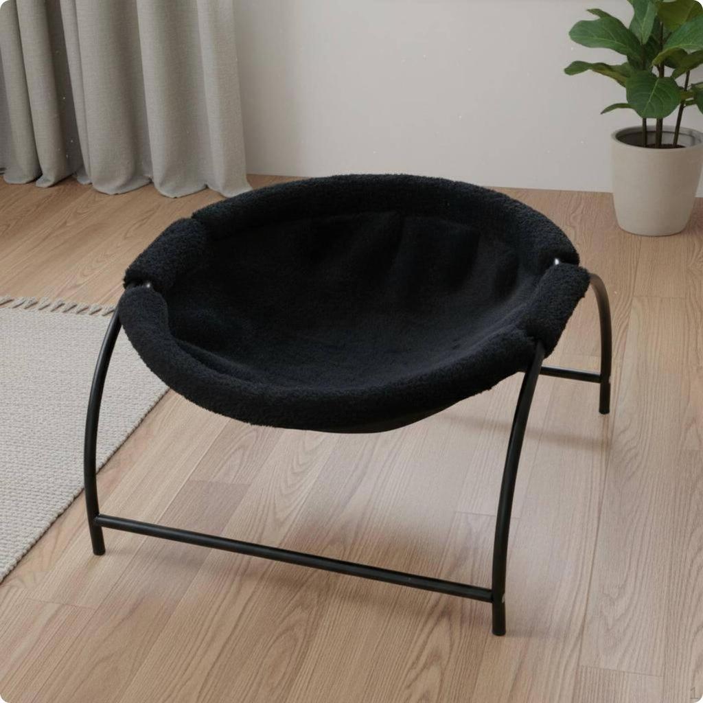 Washable Cat Hammock Breathable Mesh Detachable Pet Bed for Indoor Window