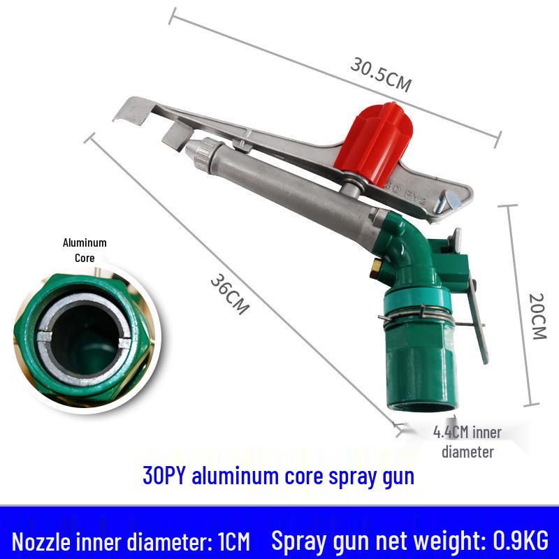360° Rotating Agricultural Garden Sprinkler for Farmland Irrigation and Atomization