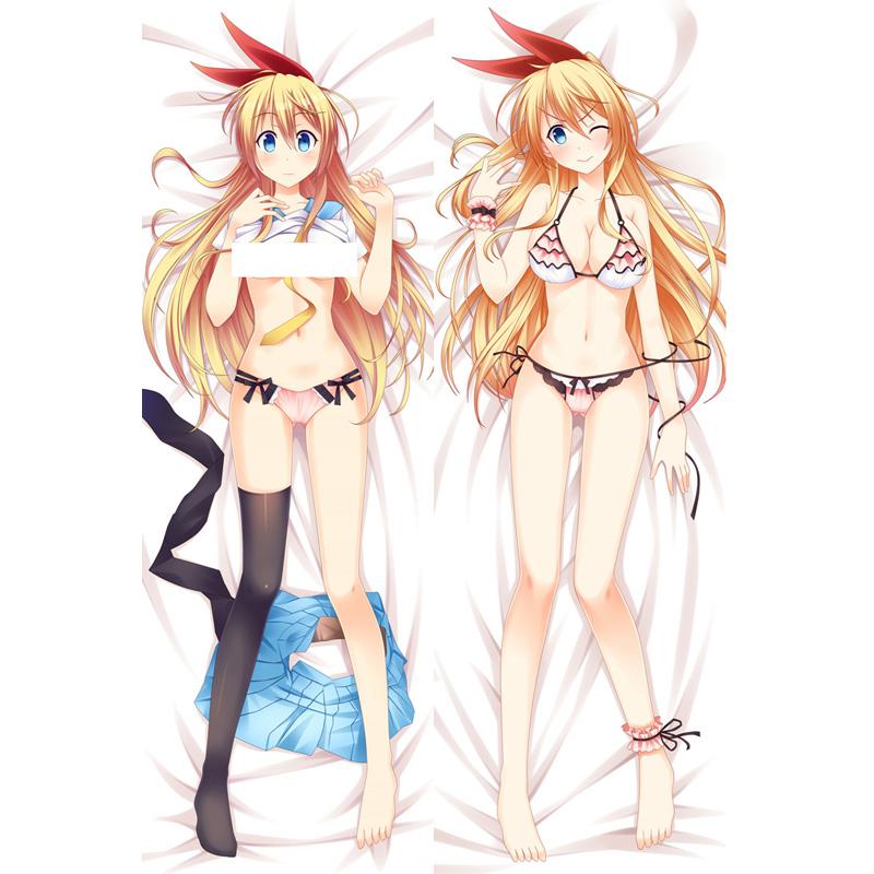 Japanese Anime Nisekoi Chitoge Kirisaki Onodera Kosaki Hugging