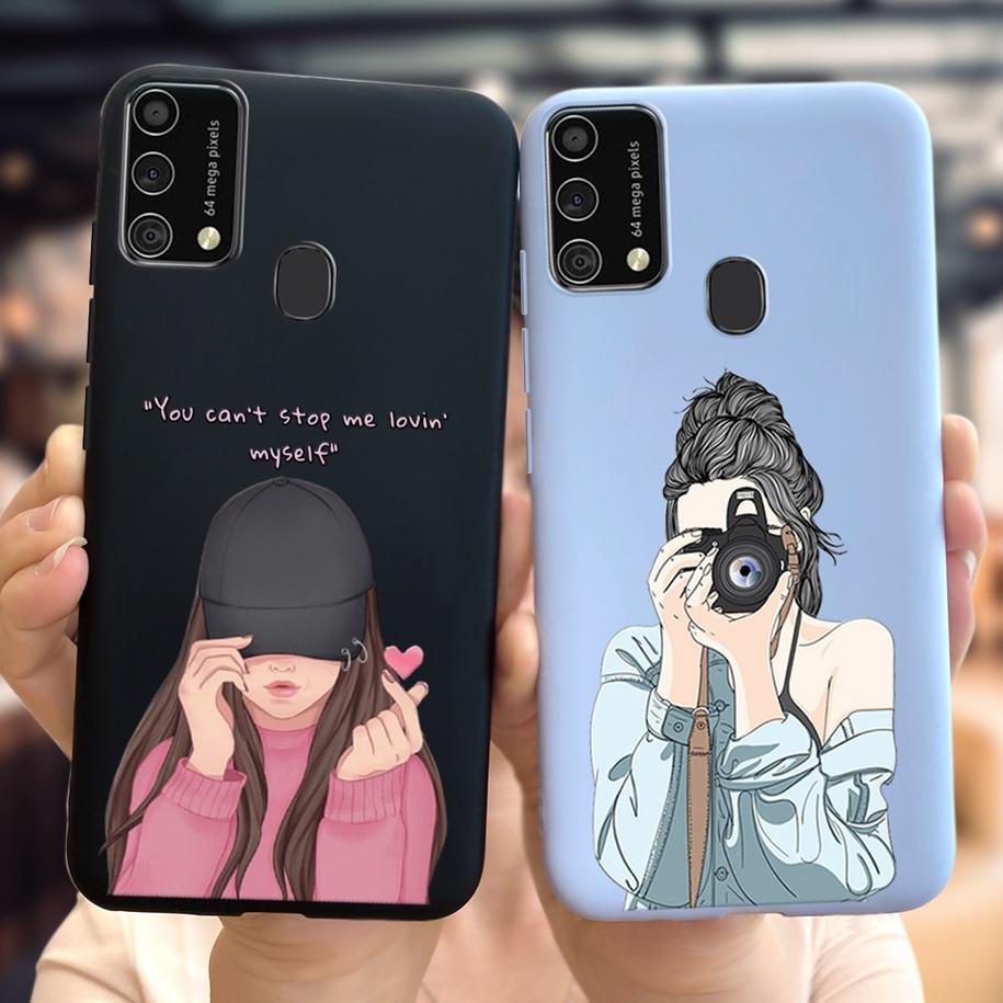 For Samsung Galaxy M31 M21s Case 2020 Couple Love Heart Phone Cover For Samsung M31 Prime SM-M315F M 31 M 21s Soft Case 6.4 Inch