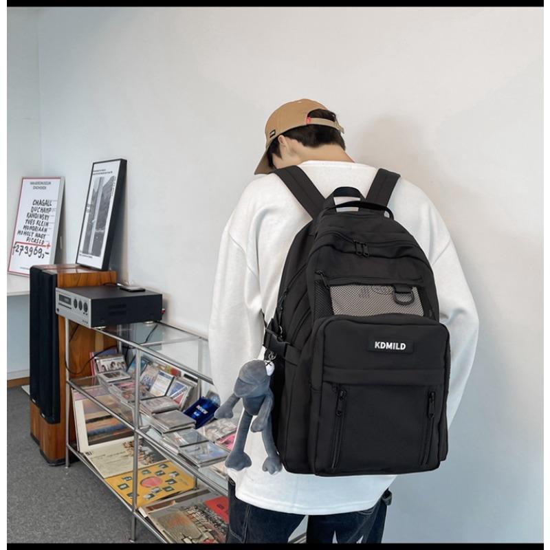 

Рюкзак большой вместимости Корейская версия Дорожный многофункциональный Школьный рюкзак для студента Without pendant