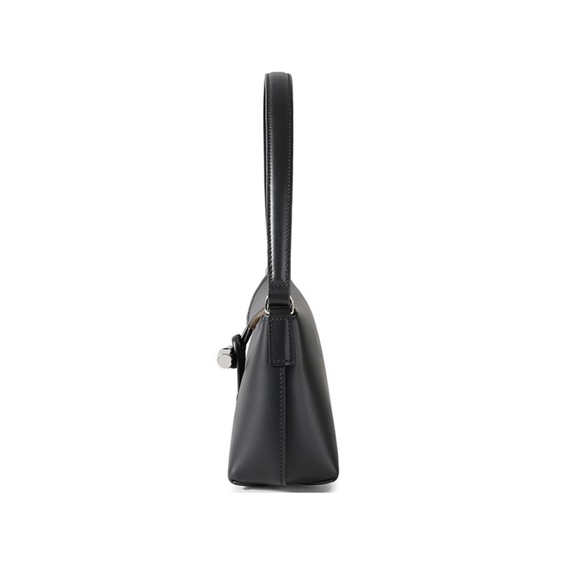 Longchamp Fashion Flap Closure Hobo Bag Women Handbags Black 10230HCL001