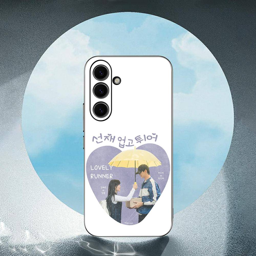 Корейские ТВ-сериалы L-Lovely Runner Для Samsung Galaxy S23 S24 S25 Ultra S22 Plus S21 Черный Мягкий Чехол Водонепроницаемый Мягкий Чехол SamsungS24