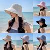 Womens Fashion Sun Hat With Flap For Neck Protection And Summer Outdoor Activities