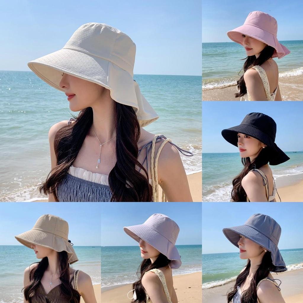Womens Fashion Sun Hat With Flap For Neck Protection And Summer Outdoor Activities