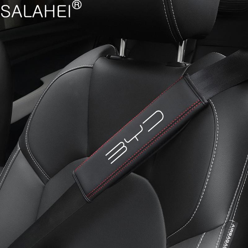 

Чехол-защита на ремень безопасности автомобиля (плечевая накладка), Автомобильный аксессуар-подушка для BYD Seal Dolphin Song Pro Tang Dmi Yuan EV QIn Plus MAX