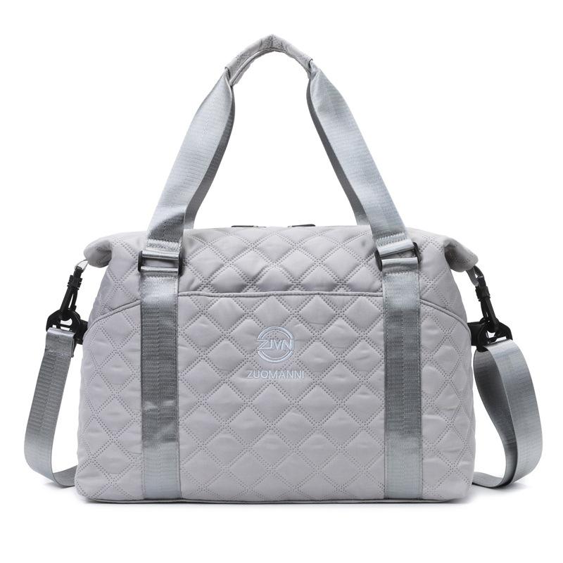 Dry and Wet Separation Exercise Training Fitness Yoga Bag for Short Trips, Multi-pocket Hand-held Pull-rod Travel Bag