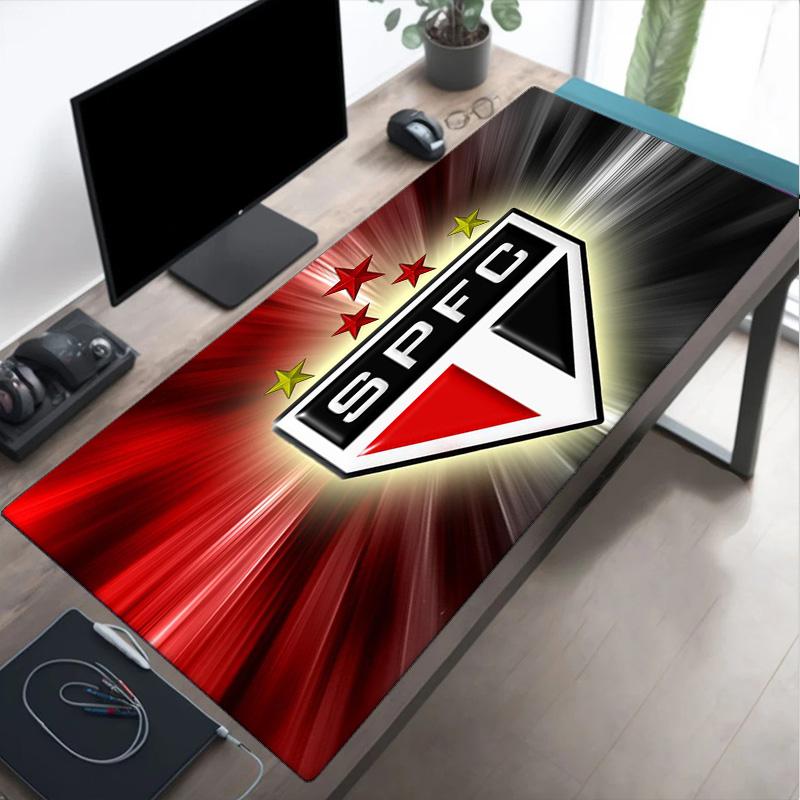 Sao Paulo Fc Crest Mouse pad Mouse pad, Gaming Mouse Pad, keyboard pad, Desk Decor for computer notebook Fan Gift Birthday Gift