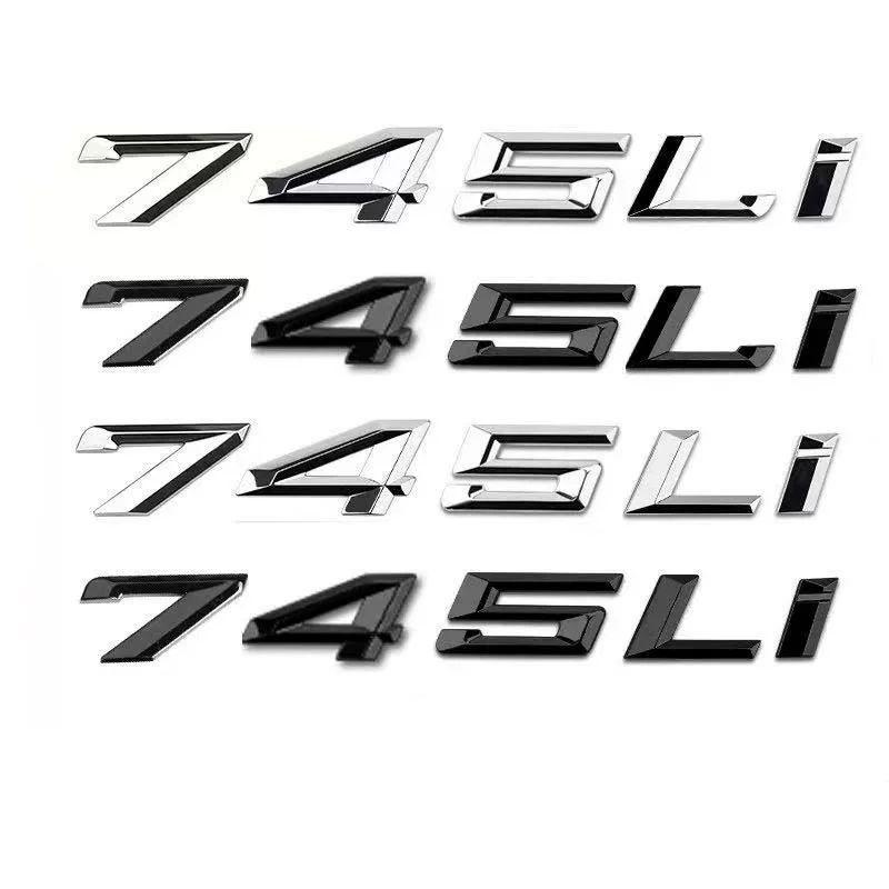 Kompatybilna naklejka na tylne godło do BMW Serii 7 740Li, 730Li, 750Li, 760Li