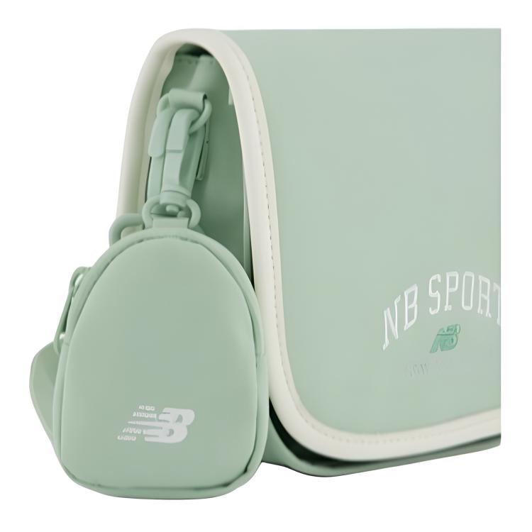 New Balance Fabric Crossbody Fanny Pack Kids' Green 8PE2E013-KH