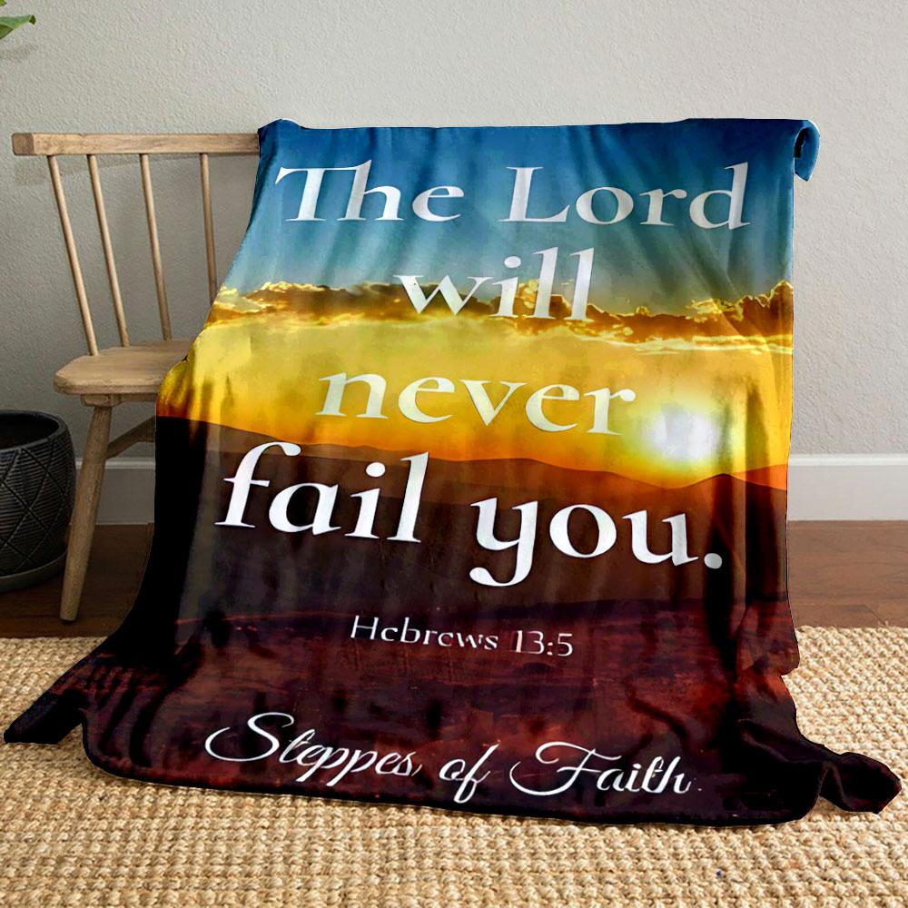 

Sunset Mountain Verse Blanket Printed Blanket for Living Room Bed Couch lunch break Soft Cozy Blanket for Friend s festival Gift 80cm x 120cm