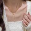 New Tassel Necklace for Women, Popular Korean Style Cool and Delicate Collarbone Chain, Sweater Chain