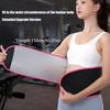 Sports Sweat Burst Waist Support Belt Body Shaper Running Gym Waist Trainer Abdominal Fat Burning Training Sauna Weight Loss