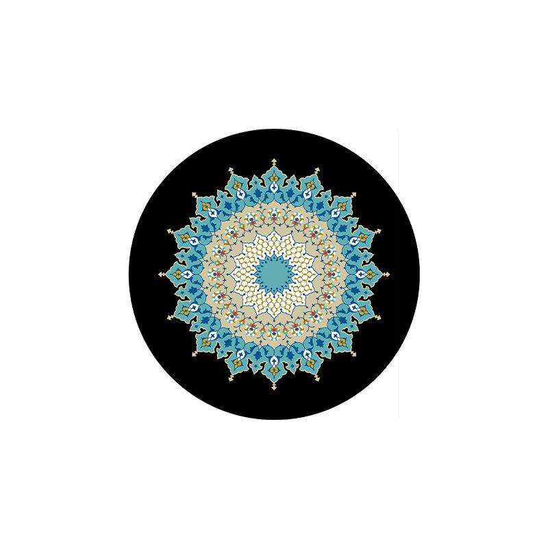 Round Carpet Living Room Coffee Table Sofa Hanging Basket Rocking Chair Home Carpet Floor Mat