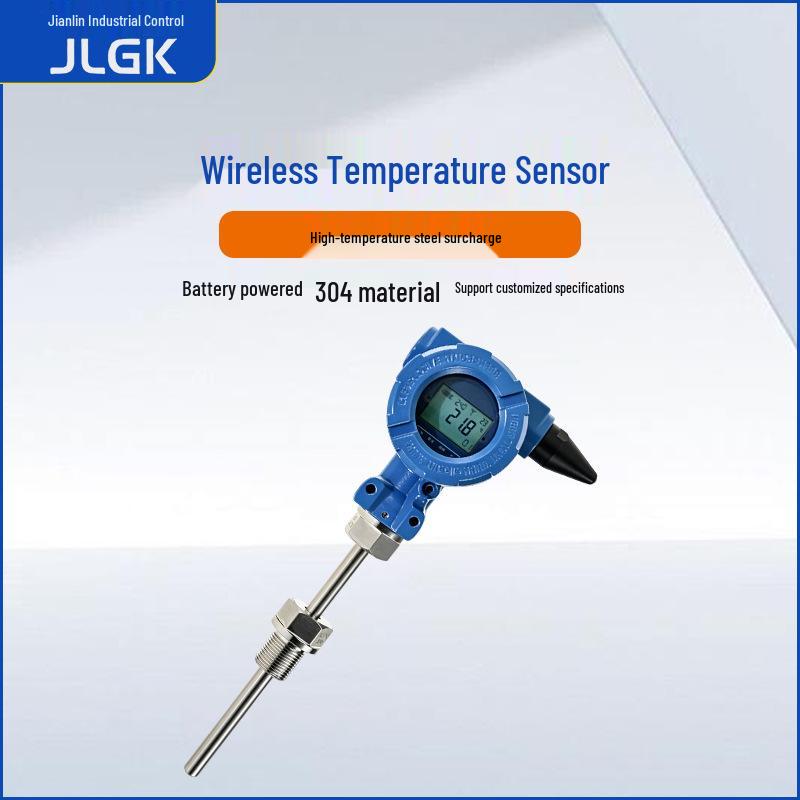 Wireless Battery-Powered 433MHz Temperature Transmitter and Sensor for Pipeline Monitoring