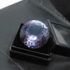 Natural Color Change Alexandrite Loose Gemstone Round Cut 34.55 Ct for Jewelry Making and Crafts
