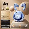 Air31 Bluetooth 5.3 TWS In-Ear Headphones with Transparent Case and Digital Display