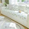 Small Fresh and Cool Peas Sofa Cushion Summer Cool Cushion Sofa Mat Simple and Luxurious Non-slip Mat.