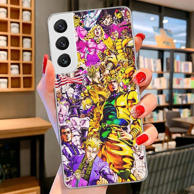 JoJo Bizarre Adventure Dio Cover Phone Case For Samsung Galaxy S26 S25 Edge S24 Ultra S23 S22 Plus S21 S20 FE Soft Fundas Shell
