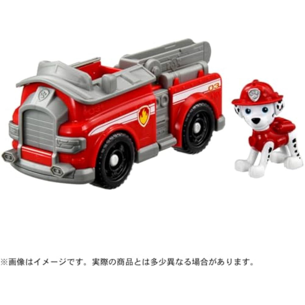 TAKARA TOMY (TAKARA TOMY) PAW Patrol Basic Vehicle Marshall Fire Truck