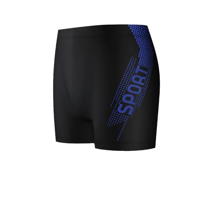 Hot Spring Men's Plus Size Square Leg Swim Trunks