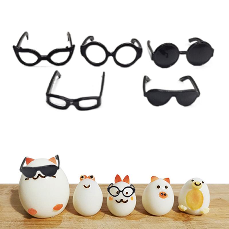 20Pcs Bento Decoration Tools Lunch Bento Box Food Glasses Headwear Buffet Sandwich Toppers Decor For Bento Decoration