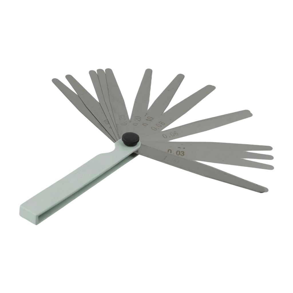 Feeler Gauge Tool Engine Adjustment Tool For DIY Projects 152mm 5.98 In Feeler Gauge Non-slip Handle Compatible With Motorcycles