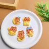 100 Pcs Mini Cute Cartoon Bear at Night Series Scrapbooking Diy Jewellery Hairpin Decorate Accessories Craft Slime Resin Charms