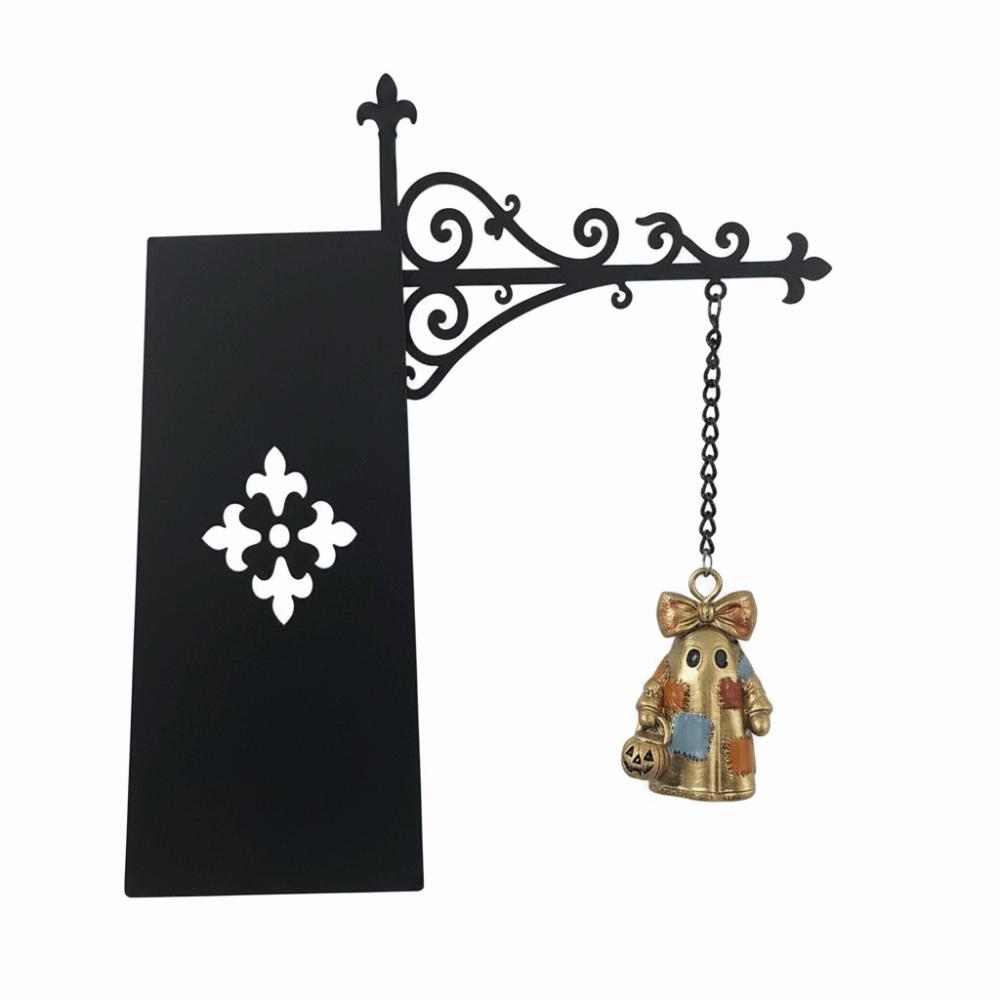 Metal Shelf Divider Patchwork Library Marker Hanging Bookmarker Ghost Bookmark Office
