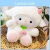 Plush Sheep Doll Gift For Girls With Cherry Decor For Birthday