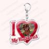 Portachiavi Carino I Love My Boyfriend Chibi per Accessori Law Pet Strade Lawrence Ren Hana Owo Portachiavi Gioielli Amici Fan Regali