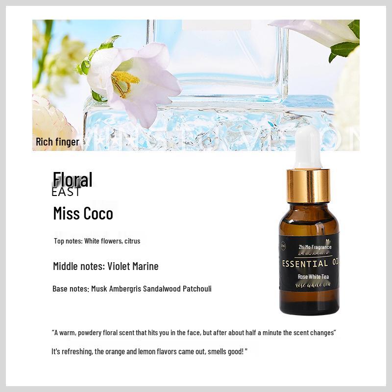 15ml Aromatherapy Essential Oil Diffuser - Portable, Flameless Air Freshener for Home and Hotel.