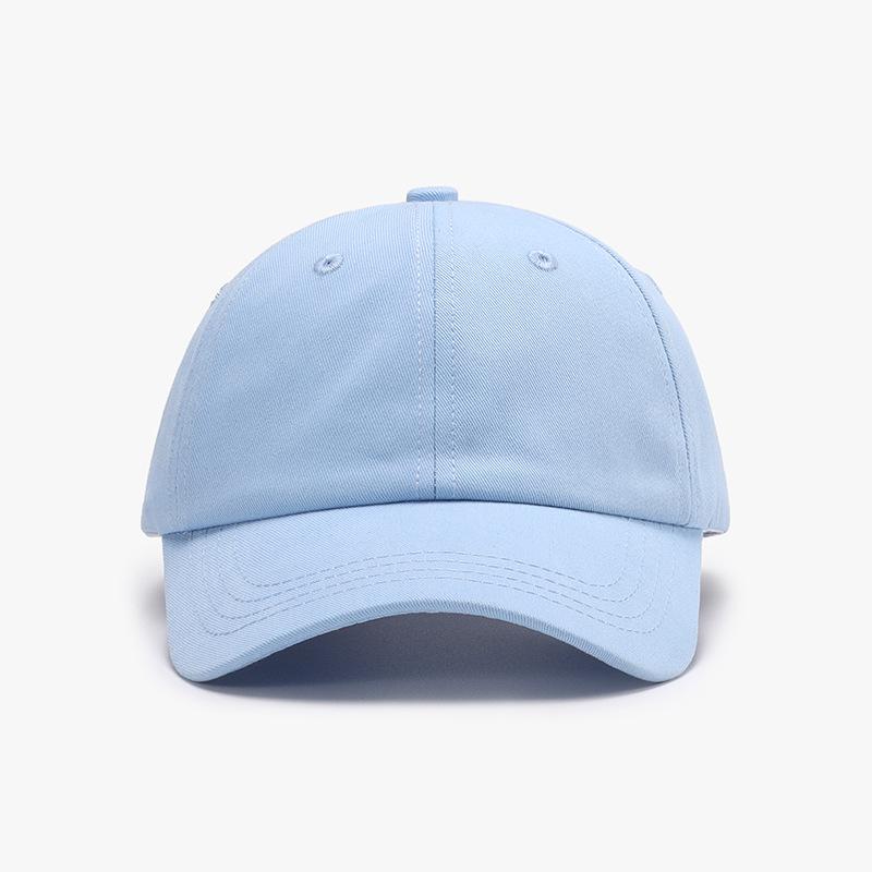 Unisex Soft Brim Black Baseball Cap - Fashionable, Breathable & Lightweight for Spring/Summer Outdoors. Adjustable
