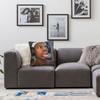 Funny Anchor Ishowspeed Square Pillow Cases Cushion Covers Zipper Decorative Throw Pillow Case Cover For Sofa 18"