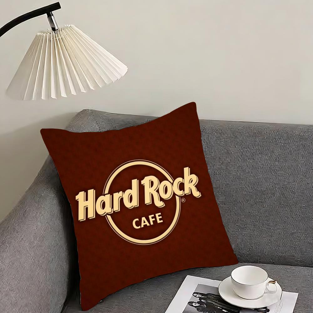 

Luxury HHardrock Cafe Cushion Cover Pillowcase Ultra Soft Skin Friendly Fabric Cloud Like Comfort Concealed Zipper 30x30 cm