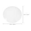 Convex Clock Glass Replacement Round Transparent Face Cover Dome Glass Front Panel Clock Repairing Part Easy To Install DIY Part