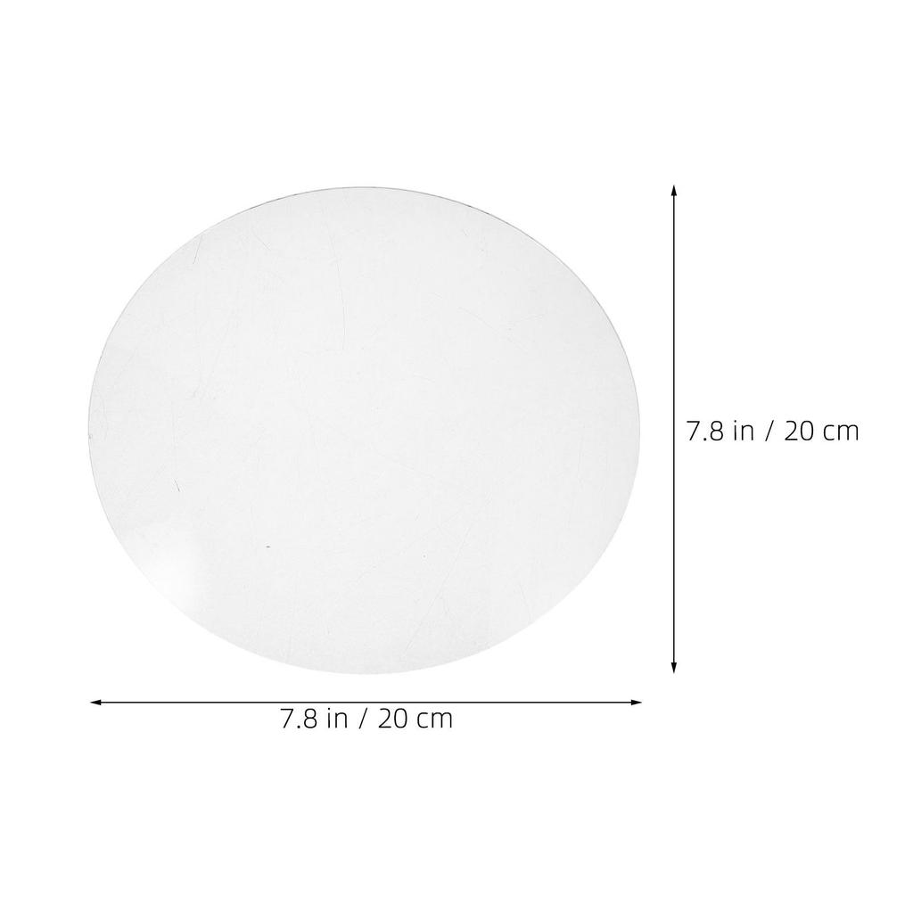 Convex Clock Glass Replacement Round Transparent Face Cover Dome Glass Front Panel Clock Repairing Part Easy To Install DIY Part